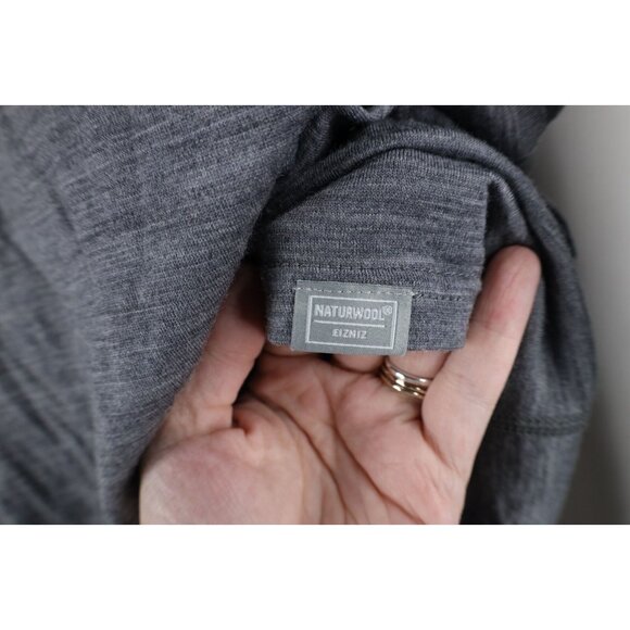 Naturwool Womens Medium Eizniz Merino Wool 100 Long Sleeve T-Shirt Baselayer - Picture 8 of 11